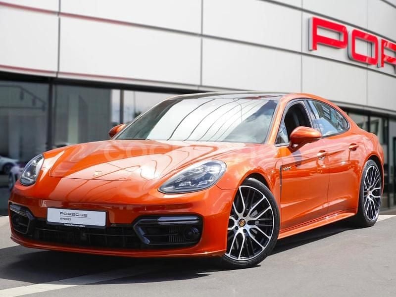 Naranja Usado 2021 Porsche Panamera Turbo S Berlina | 89.990 € - Imagen 1/4