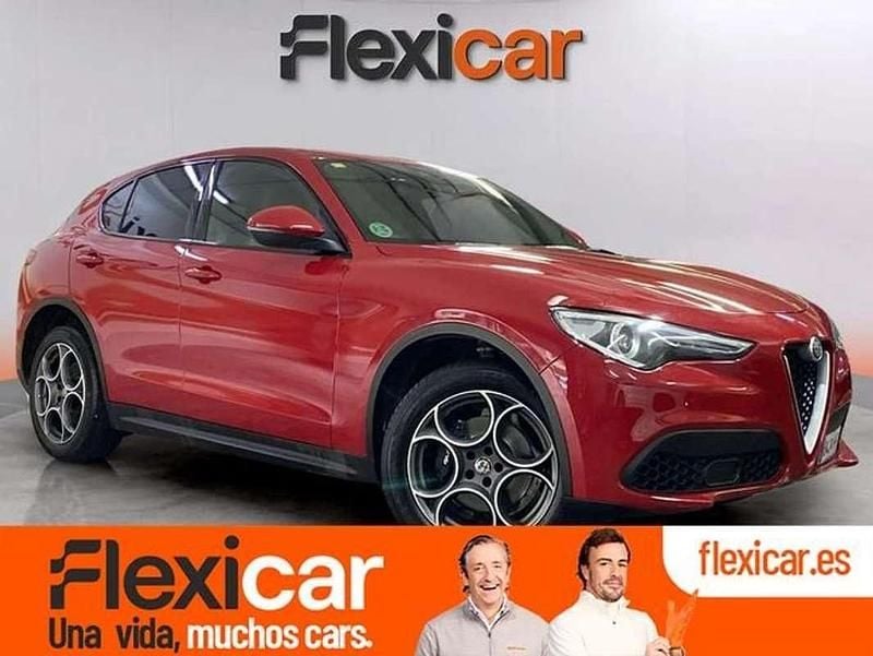 Rojo Usado 2017 Alfa Romeo Stelvio Executive SUV | 21.390 € (Precio justo) - Imagen 1/4