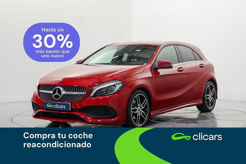 Rojo Usado 2018 Mercedes A180 Berlina | 19.990 € (Precio justo) - Imagen 1/4
