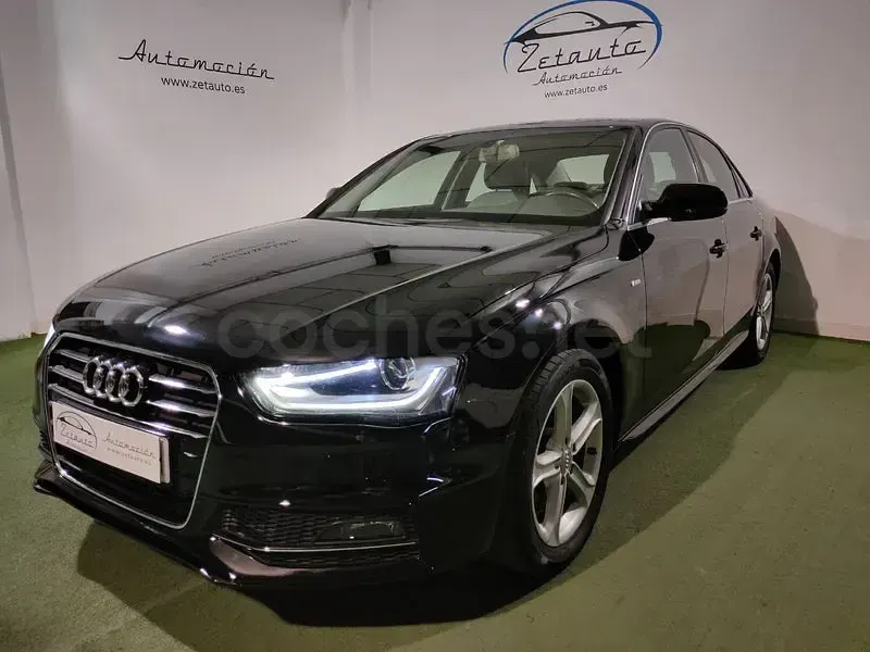 Usado Audi A4 S-Line 150 CV (110 kW) 2015 Negro Berlina