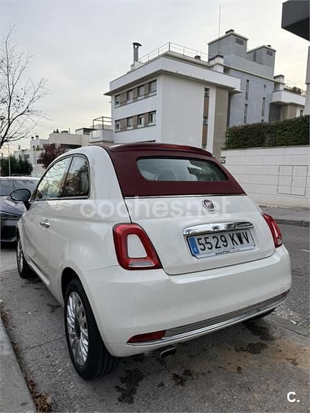 Blanco Usado 2017 Fiat 500 Descapotable | 11.500 € (Un poco caro) - Imagen 1/4