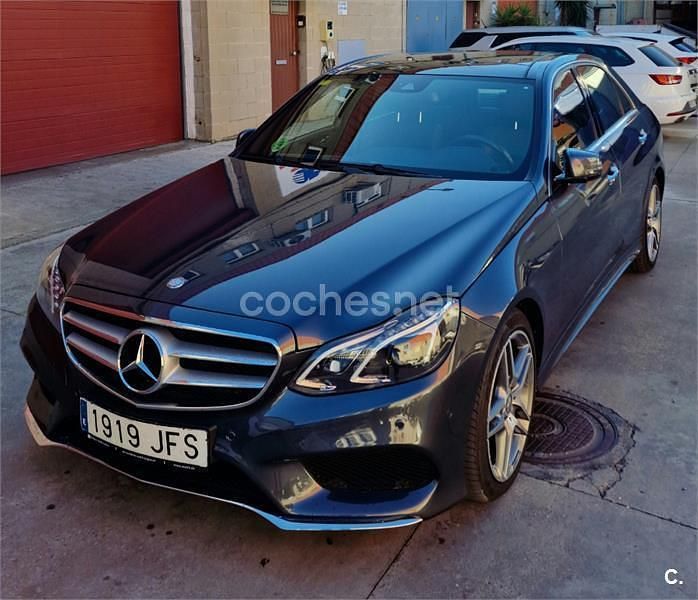 Gris / plata Usado 2013 Mercedes E350 Avantgarde Berlina | 21.999 € (Precio justo) - Imagen 1/4