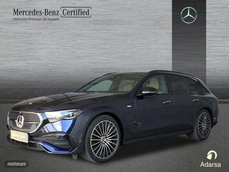 Azul Usado 2025 Mercedes E300 Familiar | 89.175 € - Imagen 1/4