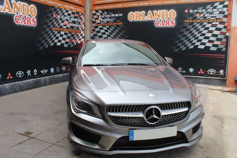 Gris / plata Usado 2014 Mercedes CLA220 Berlina | 18.300 € (Precio justo) - Imagen 1/4
