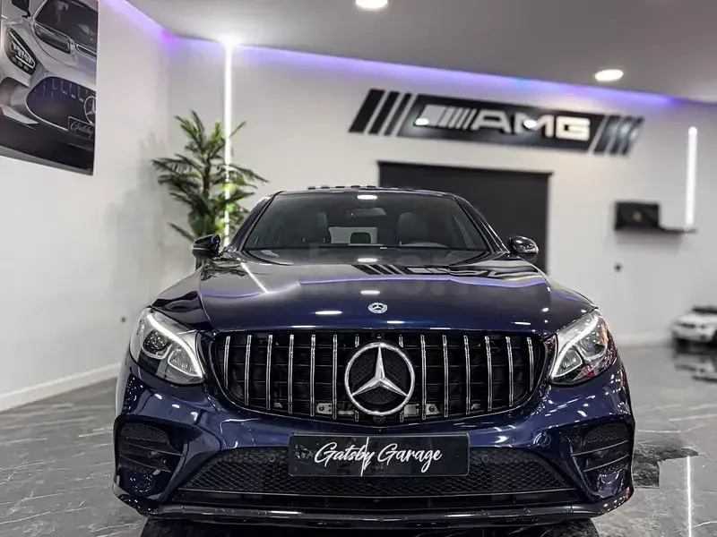 Usado Mercedes GLC220 194 CV (142 kW) 2019 Azul SUV