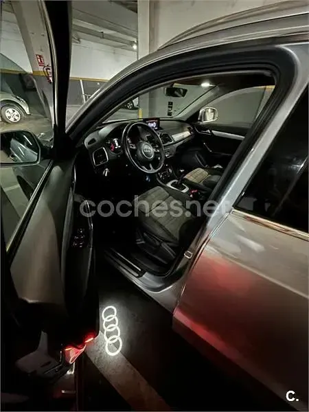 Usado Audi Q3 150 CV (110 kW) 2015 Gris / plata SUV
