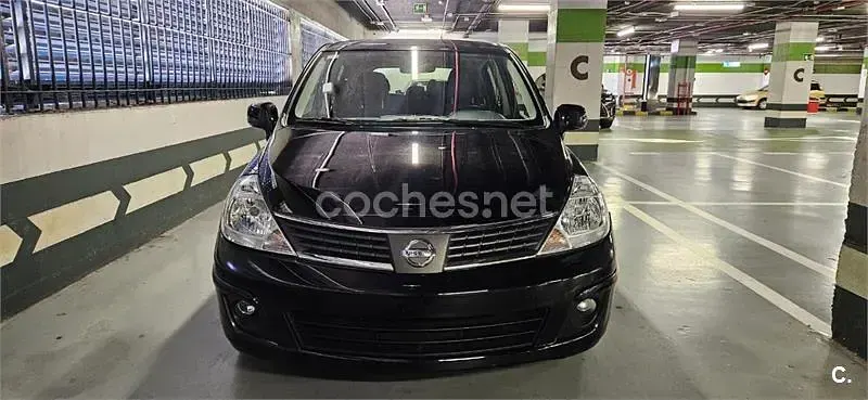 Usado Nissan Tiida Acenta 110 CV (80 kW) 2008 Negro Berlina