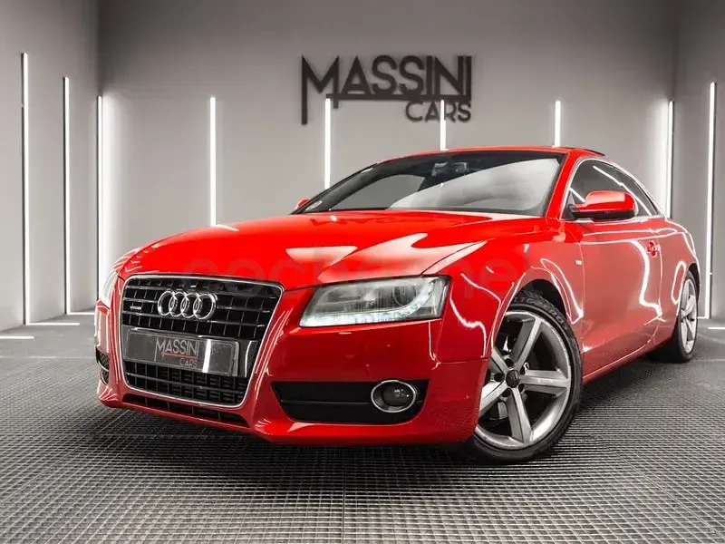 Usado Audi A5 S-Line 240 CV (176 kW) 2011 Rojo Coupe