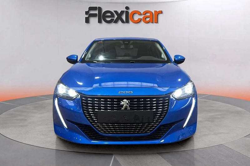 Usado Peugeot 208 Active 102 CV (75 kW) 2020 Azul Utilitario