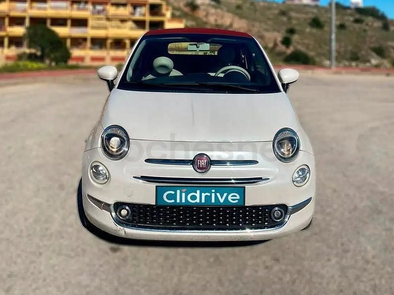 Usado Fiat 500C Lounge 69 CV (50 kW) 2016 Blanco Descapotable