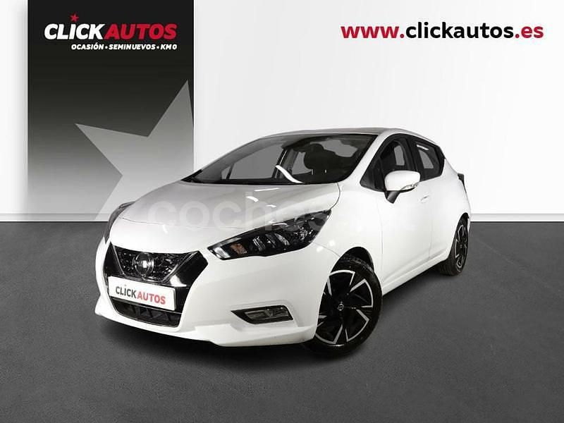 Blanco Usado 2022 Nissan Micra Acenta Utilitario | 14.350 € (Precio justo) - Imagen 1/4
