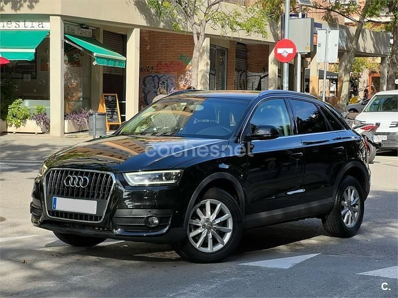 Usado Audi Q3 140 CV (102 kW) 2014 Negro SUV