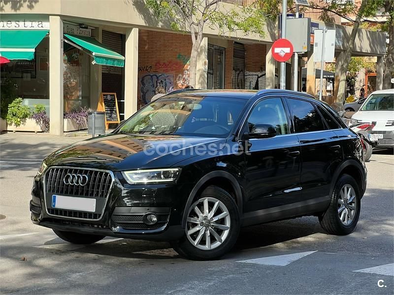 Negro Usado 2014 Audi Q3 SUV | 14.800 € (Buen precio) - Imagen 1/4