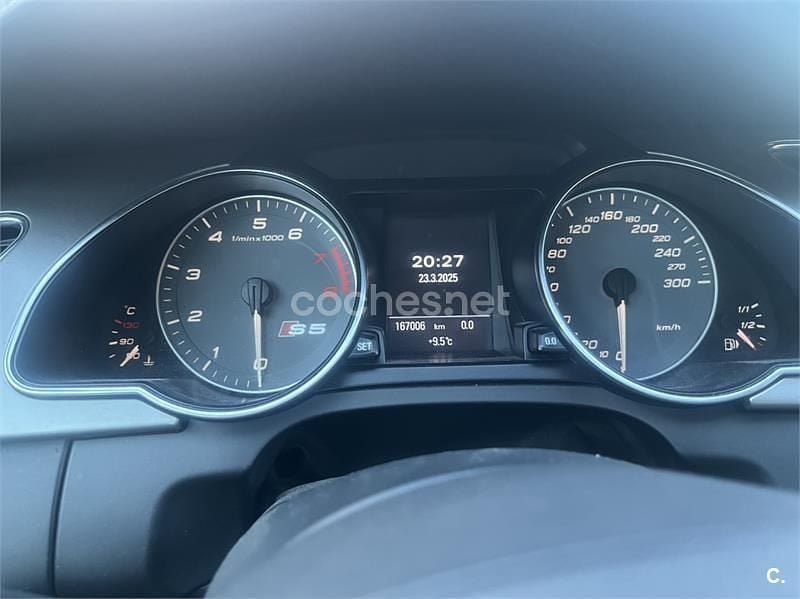 Usado Audi S5 354 CV (260 kW) 2008 Negro Coupe