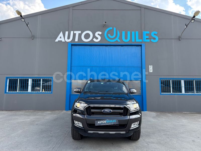 Negro Usado 2018 Ford Ranger Wildtrack Recogida | 29.500 € (Precio justo) - Imagen 1/4