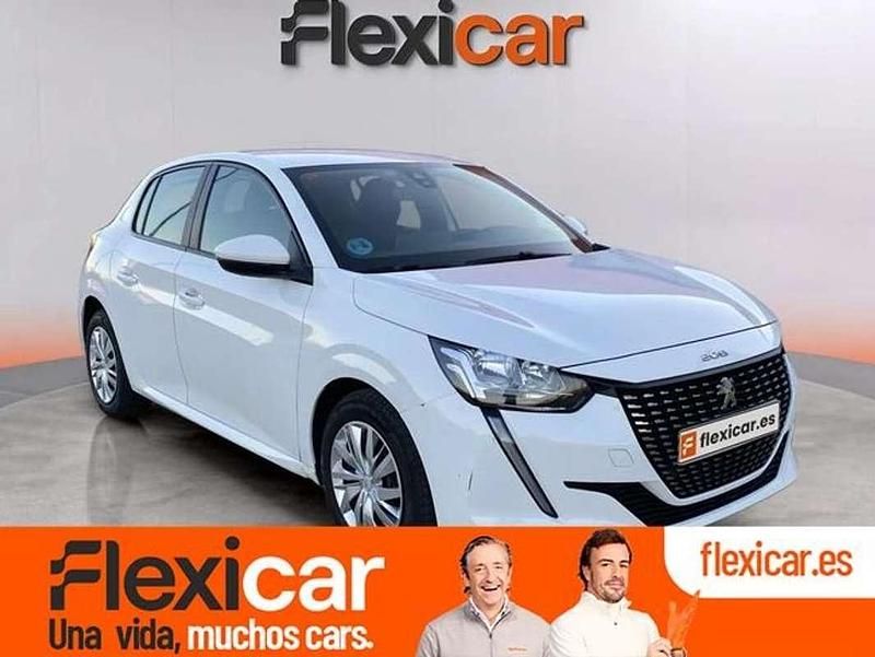 Blanco Usado 2021 Peugeot 208 Active Utilitario | 10.990 € (Buen precio) - Imagen 1/4