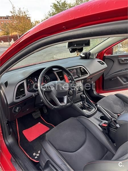Usado Seat Leon SC FR 180 CV (132 kW) 2014 Rojo Utilitario