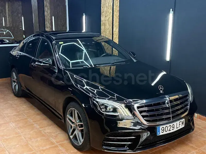 Usado Mercedes S560 469 CV (344 kW) 2020 Negro Berlina