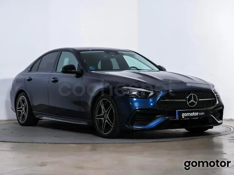 Usado Mercedes C200 163 CV (119 kW) 2025 Azul Berlina