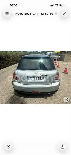 Usado Mini Cooper 116 CV (85 kW) 2007 Gris / plata Utilitario