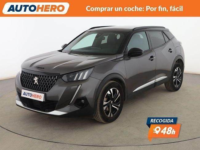Usado Peugeot 2008 GT 131 CV (96 kW) 2021 Gris SUV