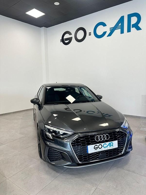 Gris Usado 2021 Audi A3 S-Line | 27.500 € (Precio justo) - Imagen 1/4