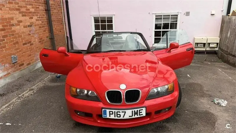 Usado BMW Z3 118 CV (86 kW) 1999 Rojo Descapotable