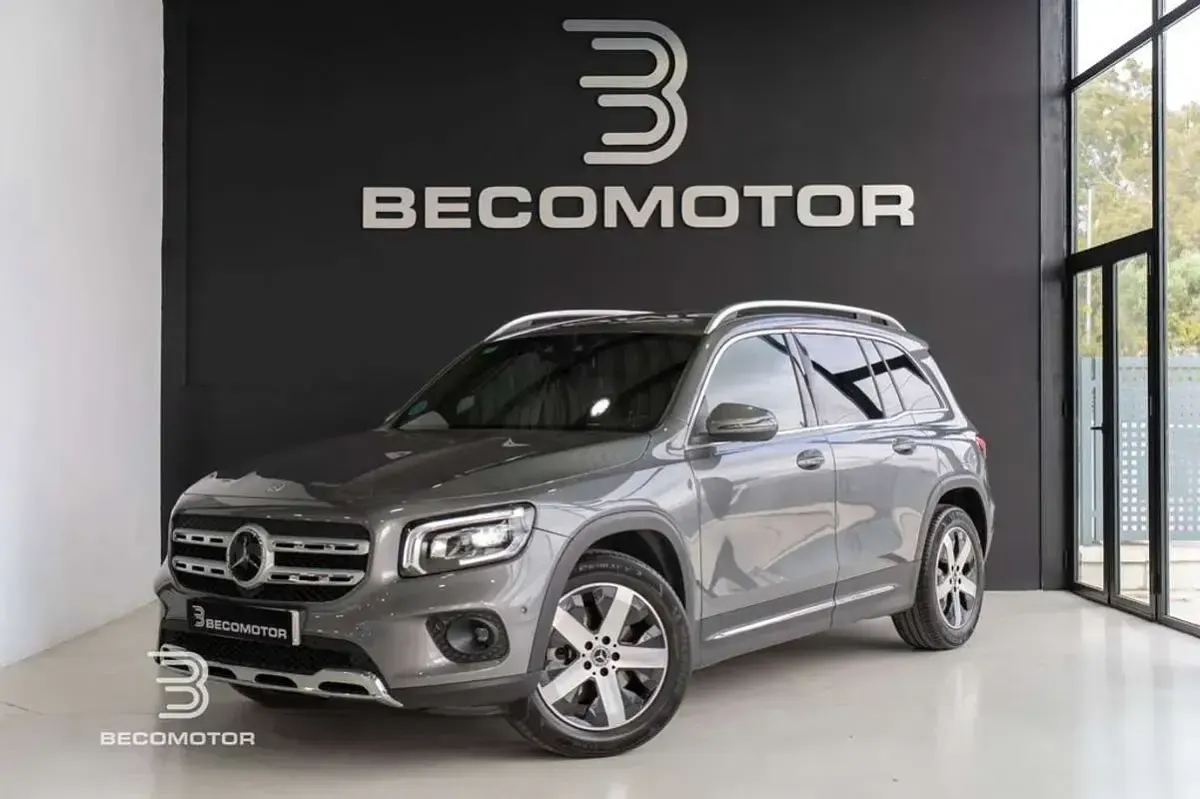Usado Mercedes GLB200 150 CV (110 kW) 2021 Gris SUV