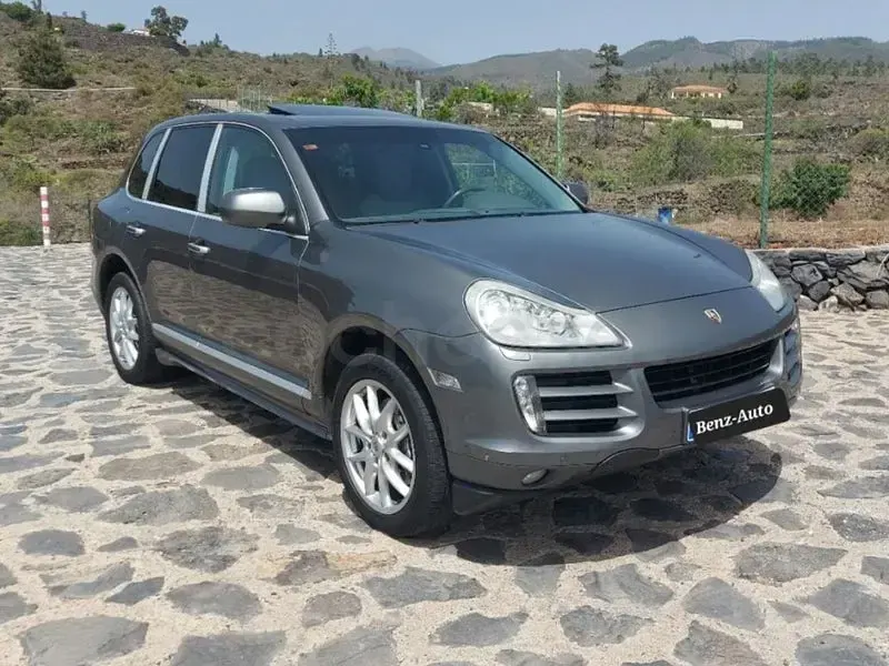 Usado Porsche Cayenne S 385 CV (283 kW) 2009 Gris / plata SUV