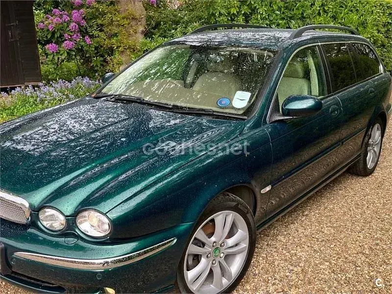Usado Jaguar X-type Classic 130 CV (95 kW) 2006 Verde Familiar