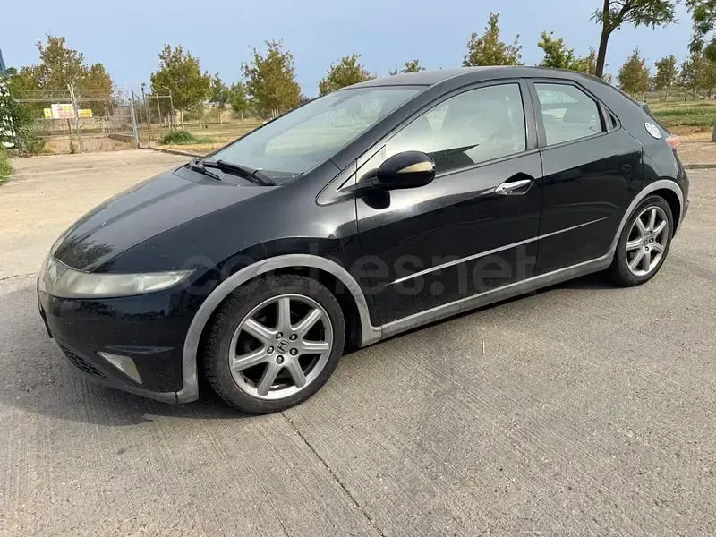 Usado Honda Civic Sport 140 CV (102 kW) 2007 Negro Berlina