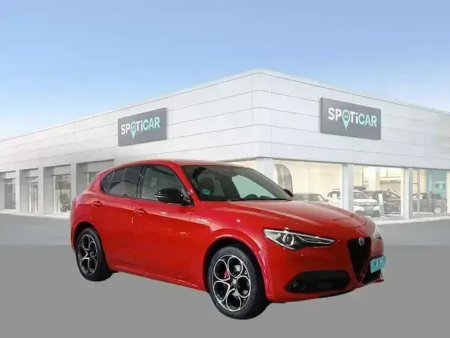 Usado Alfa Romeo Stelvio Veloce 210 CV (154 kW) 2022 Rojo SUV