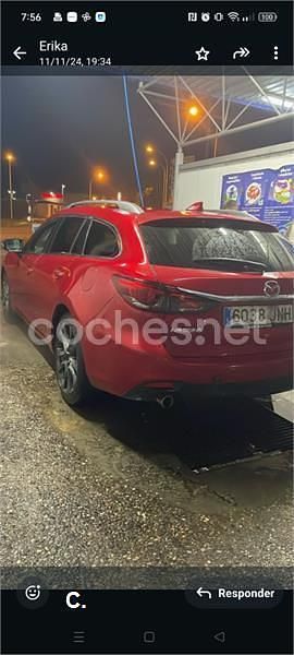 Granate Usado 2016 Mazda 6 Luxury Familiar | 15.000 € (Un poco caro) - Imagen 1/4
