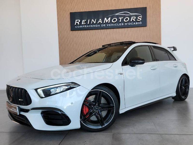 Blanco Usado 2020 Mercedes A45 AMG Berlina | 45.990 € (Precio justo) - Imagen 1/4