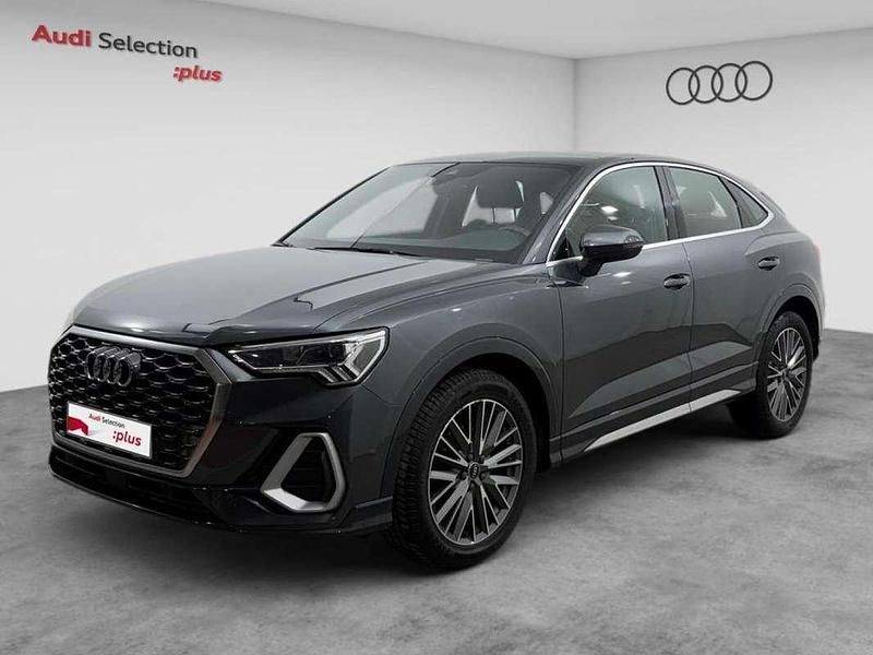 Gris Usado 2021 Audi Q3 Sportback S-Line SUV | 31.300 € (Precio justo) - Imagen 1/4