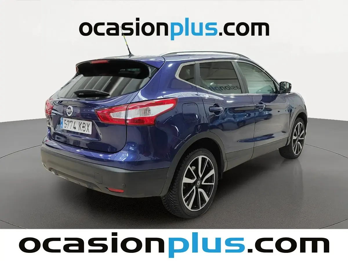 Usado Nissan Qashqai Tekna+ 131 CV (96 kW) 2017 Azul SUV