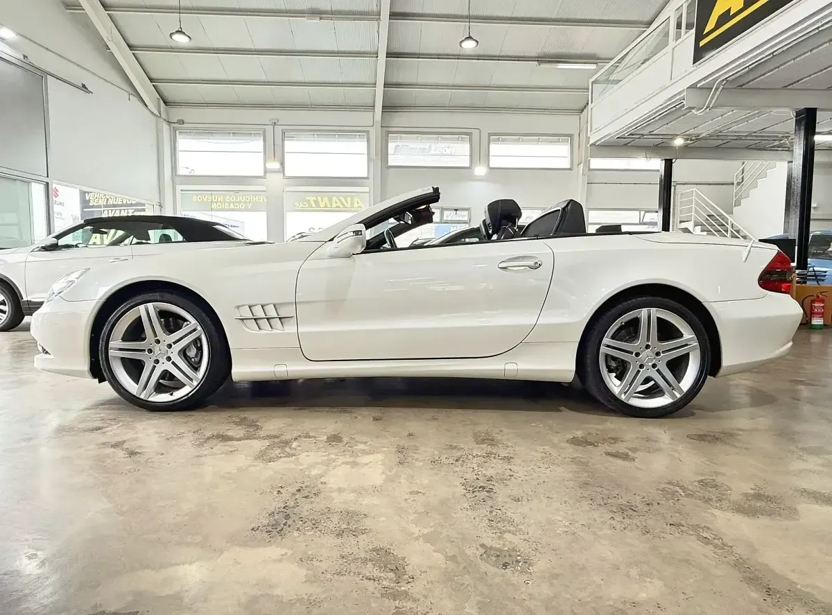 Usado Mercedes SL350 AMG 316 CV (232 kW) 2010 Blanco Descapotable