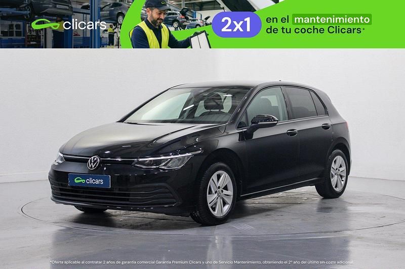 Usado VW Golf VII Life 115 CV (84 kW) 2021 Negro Utilitario