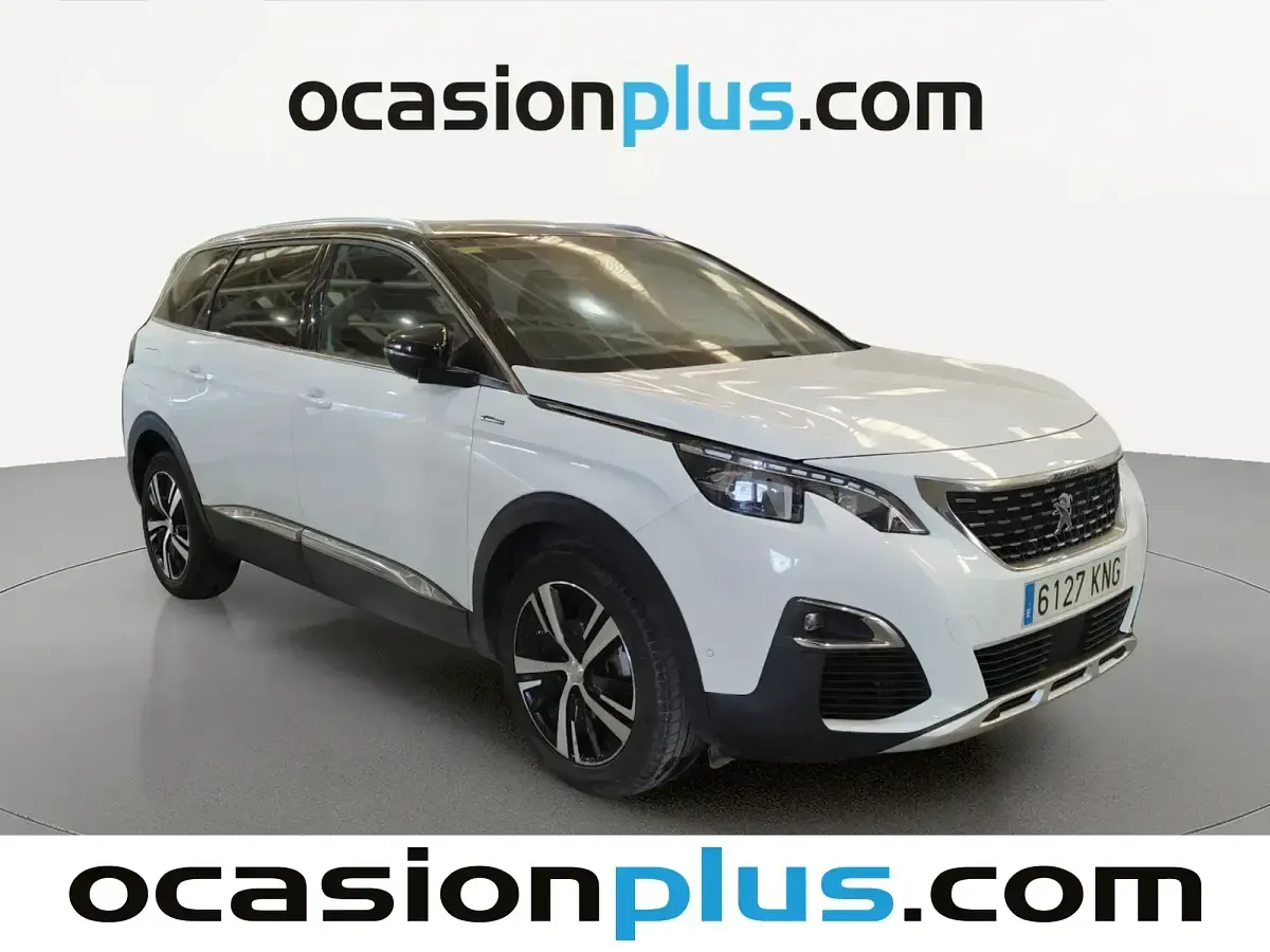 Używany Peugeot 5008 GT-line 130 KM (95 kW) 2018 Biały SUV