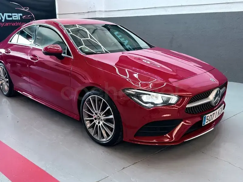 Usado Mercedes CLA250 224 CV (164 kW) 2020 Rojo Coupe