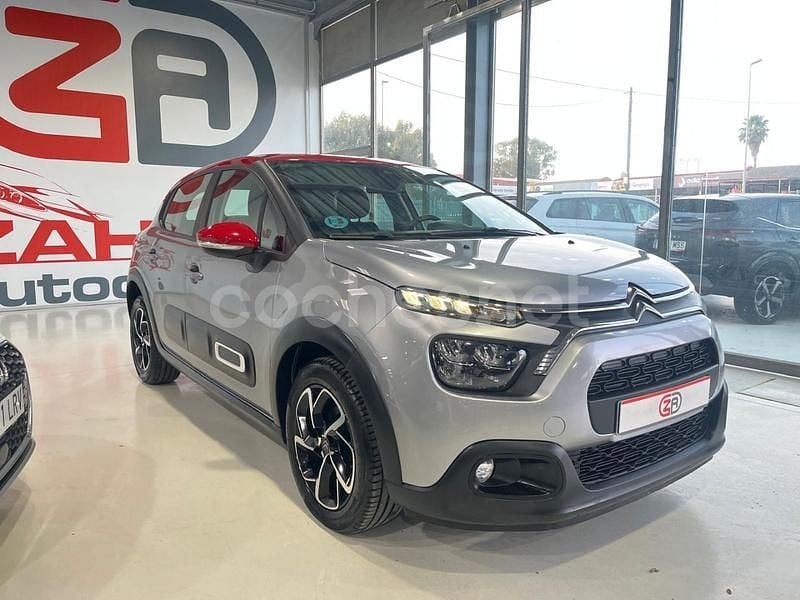 Gris / plata Usado 2022 Citroën C3 PureTech Berlina | 10.600 € (Buen precio) - Imagen 1/4