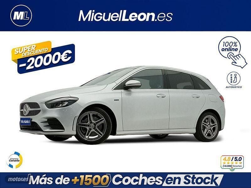 Usado Mercedes B250e 218 CV (160 kW) 2021 Gris Monovolumen