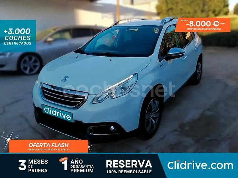 Blanco Usado 2016 Peugeot 2008 Style SUV | 9490 € (Precio justo) - Imagen 1/3