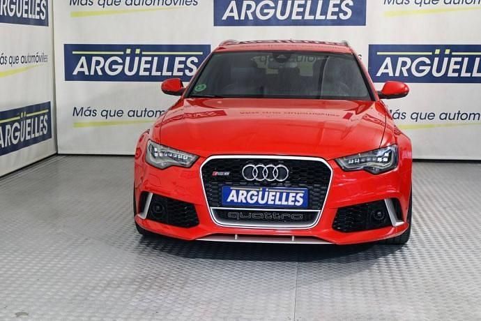 Usado Audi RS6 560 CV (411 kW) 2014 Rojo Familiar