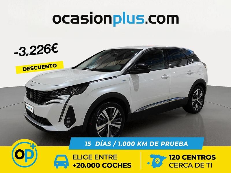 Blanco Usado 2023 Peugeot 3008 Allure SUV | 22.150 € (Precio justo) - Imagen 1/4