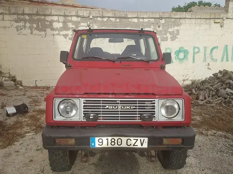 Usado Suzuki Samurai 64 CV (47 kW) 1989 Rojo SUV