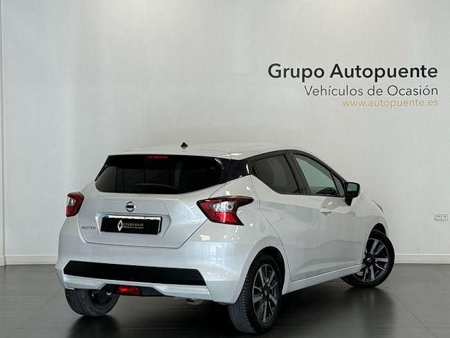Usado Nissan Micra Tekna 100 CV (73 kW) 2020 Blanco Berlina
