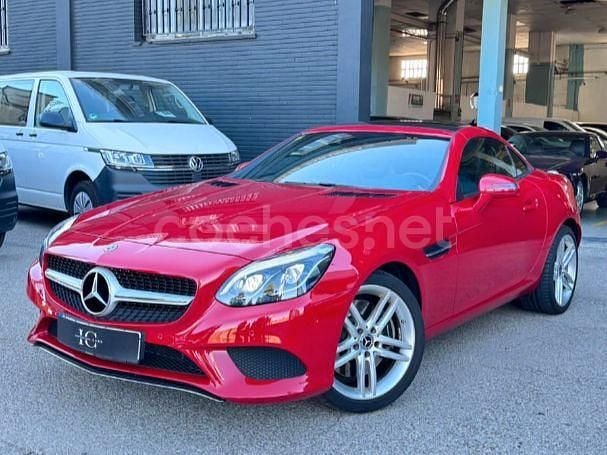 Rojo Usado 2020 Mercedes SLC200 Descapotable | 33.990 € (Precio justo) - Imagen 1/4
