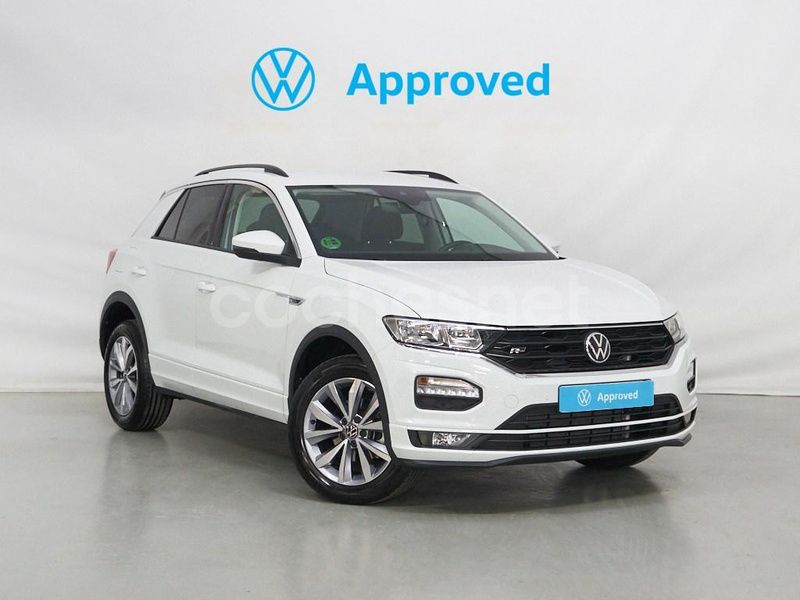 Blanco Usado 2021 VW T-Roc Advance SUV | 21.490 € (Precio justo) - Imagen 1/4