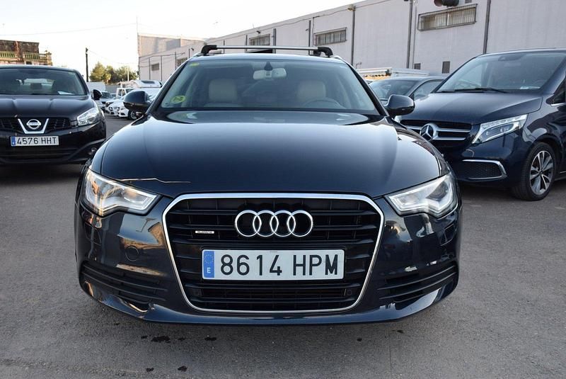 Usado Audi A6 Premium 204 CV (150 kW) 2013 Azul Familiar